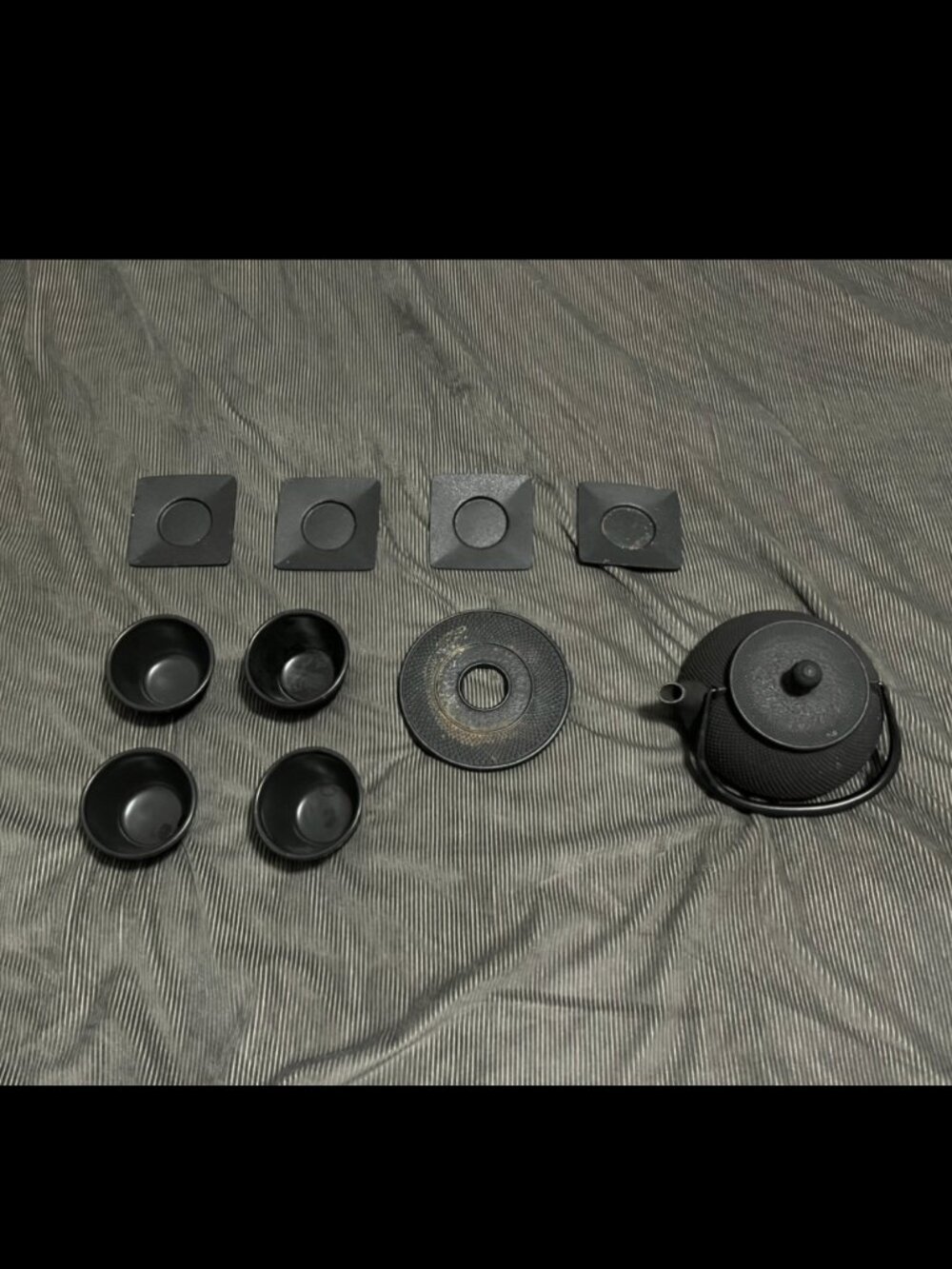 Cast Iron Japanese Tea Set